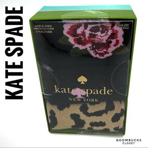 Kate Spade New York Socks Women's Rose 3 Pack Sock Set